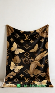 Louis Vuitton Throw Blankets